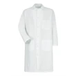 Red Kap Gripper - Front Butcher Frock - Exterior Chest Po...