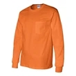 Gildan Ultra Cotton® Long Sleeve Pocket T-Shirt