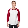 Unisex Premium Blend Ring-Spun 3/4 Sleeve Raglan T-Shirt