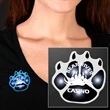 Flashing Paw Print Lights