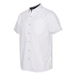 Burnside Peached Printed Poplin Short Sleeve Shirt