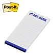 Post-it® Custom Printed Notepad - 4 x 8