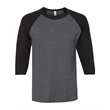 JERZEES Premium Blend Ringspun Three-Quarter Sleeve Ragla...