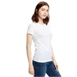 Ladies' 5.8 oz. Short-Sleeve Recover Yarn Crewneck