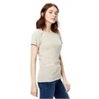 Ladies' 5.8 oz. Short-Sleeve Recover Yarn Crewneck