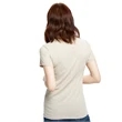 Ladies' 5.8 oz. Short-Sleeve Recover Yarn Crewneck