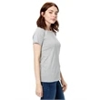 Ladies' 5.8 oz. Short-Sleeve Recover Yarn Crewneck