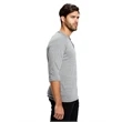 Unisex 4.9 oz. 3/4-Sleeve Triblend Raglan Henley