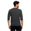 Unisex 4.9 oz. 3/4-Sleeve Triblend Raglan Henley