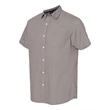 Burnside Peached Printed Poplin Short Sleeve Shirt