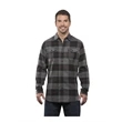 Burnside Yarn-Dyed Long Sleeve Flannel Shirt
