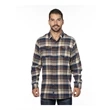 Burnside Yarn-Dyed Long Sleeve Flannel Shirt