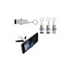 Unique 4-in-1 Tech Accessory Keychain