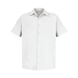 Red Kap Specialized Short Sleeve Pocketless Work Shirt - ...