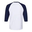JERZEES Premium Blend Ringspun Three-Quarter Sleeve Ragla...