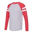 LAT Fine Jersey Mash Up Long Sleeve Tee