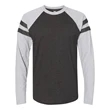 LAT Fine Jersey Mash Up Long Sleeve Tee