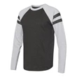 LAT Fine Jersey Mash Up Long Sleeve Tee