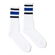 SOCCO USA-Made Striped Crew Socks