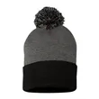 Sportsman 12" Pom-Pom Cuffed Beanie