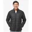 Adidas Men's 3-Stripes Puffer Full-Zip Jacket