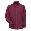 Red Kap Women's Long Sleeve Poplin Dress Shirt