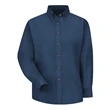 Red Kap Women's Long Sleeve Poplin Dress Shirt