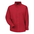 Red Kap Women's Long Sleeve Poplin Dress Shirt