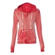 MV Sport Women's Angel Fleece Full-Zip Hooded Sweatshirt