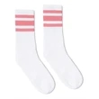 SOCCO USA-Made Striped Crew Socks