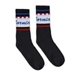SOCCO USA-Made Striped Crew Socks