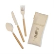 Gaia Bamboo Fiber Cutlery Set