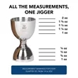 1oz/2oz Premium Double Cocktail Jigger