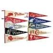 Felt Pennant with Sewn Strip Size Customized