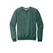 Jerzees Snow Heather French Terry Raglan Crew