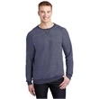 Jerzees Snow Heather French Terry Raglan Crew