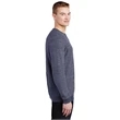 Jerzees Snow Heather French Terry Raglan Crew
