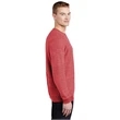 Jerzees Snow Heather French Terry Raglan Crew