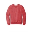 Jerzees Snow Heather French Terry Raglan Crew