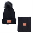 Ribbed Knit Winter Duo