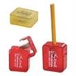 Square Pencil Sharpener with Flip-Top Lid