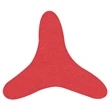 3 Sided Boomerang - Red 186