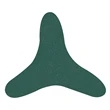 3 Sided Boomerang - Dark Green 342