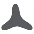 3 Sided Boomerang - Charcoal 426