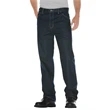 Unisex Relaxed Straight Fit 5-Pocket Denim Jean Pant