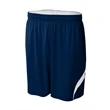 Adult Performance Doubl/Double Reversible Basketball Short