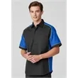 Nitro Men's Contrast Panel Short Sleeve Shirt