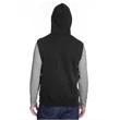 Adult Triblend Fleece Sleeveless Hooded Sweatshirt
