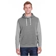 Adult Triblend Fleece Sleeveless Hooded Sweatshirt
