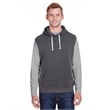 Adult Triblend Fleece Sleeveless Hooded Sweatshirt